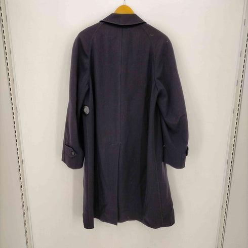 バーバリーズ BURBERRYS 70S~80S MADE IN ENGLAND ALLWOOL BURELLA ウールギャバステンカラーコート メンズ