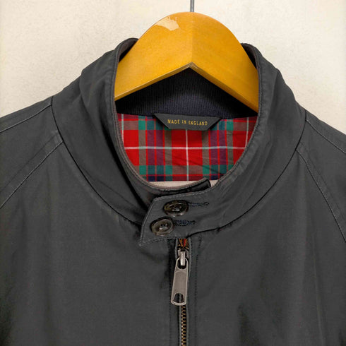 バラクータ BARACUTA G4 裏地チェックハリントンジャケット メンズ JPN:44
