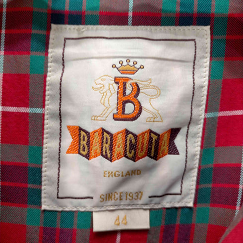 バラクータ BARACUTA G4 裏地チェックハリントンジャケット メンズ JPN:44