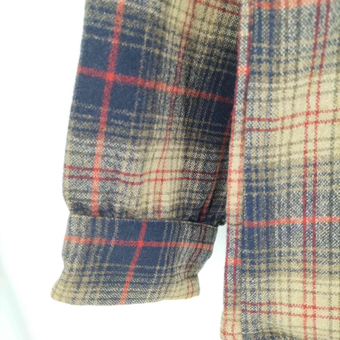 ペンドルトン PENDLETON 70s USA製 ボックスシルエット オープンカラーシャツ フラップポケット マドラスチェック メンズ import:M