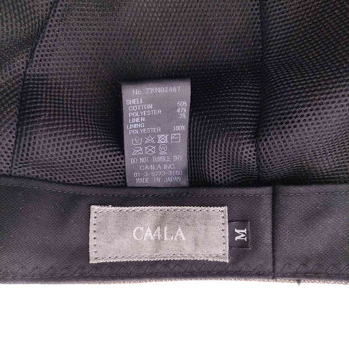 カシラ CA4LA WASHABLE NANTING ハンチング帽 メンズ