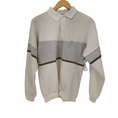HUK A P 90S ワッフル地 ポロにシャツ L/S メンズ JPN:M