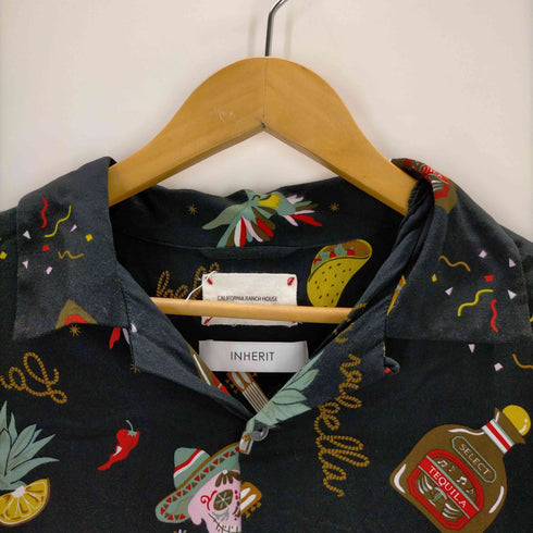 インヘリット INHERIT calfornia ranch house レーヨンアロハシャツ メンズ JPN:XL