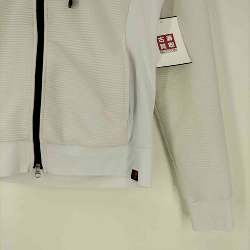 ニューバランス NEW BALANCE golf ピケドビーボーダー スウェット フルジップ フーディー ジップアップパーカー レディース JPN:0