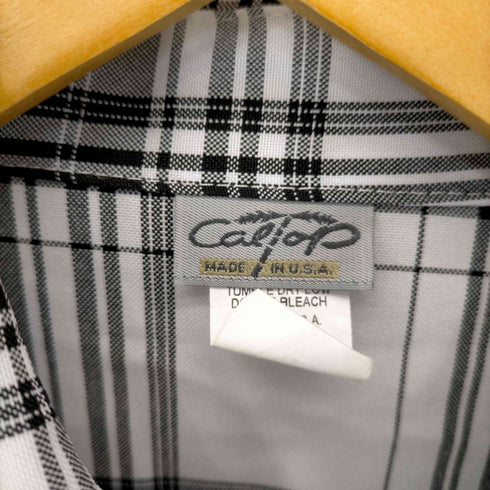キャルトップ CALTOP USA製 SHORT SLEEVE SHIRT メンズ M