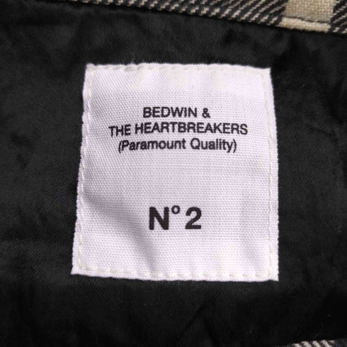 ベドウィンアンドザハートブレイカーズ BEDWIN&THE HEARTBREAKERS チェックシャツジャケット メンズ