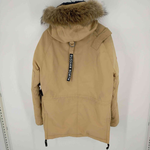 ARCTIC EXPLORER アークティックエクスプローラー フーデットダウンジャケット ロシアンラクーン CHILL メンズ JPN:M
