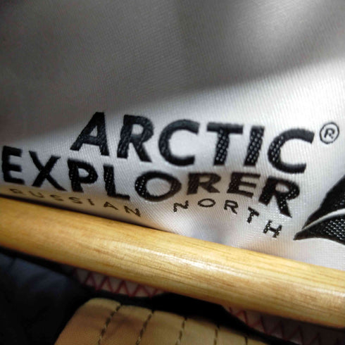ARCTIC EXPLORER アークティックエクスプローラー フーデットダウンジャケット ロシアンラクーン CHILL メンズ JPN:M
