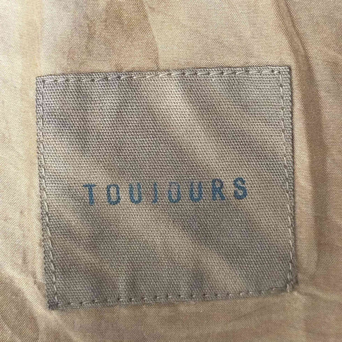 トゥージュー TOUJOURS 製品染 シルク キャミソール ワンピース シルクドレス レディース
