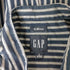 ギャップ Gap the big shirt バンドカラーストライプシャツ メンズ JPN:L