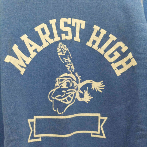 80~90s marist high アーチロゴ 半袖スウェット メンズ