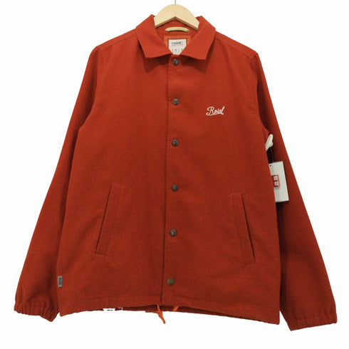 ロイアル roial GARMENT&SUPPLY ロゴ刺繍 コーチジャケット メンズ JPN:S