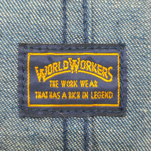 ワールドワーカーズ WORLD WORKERS デニムショップコート メンズ