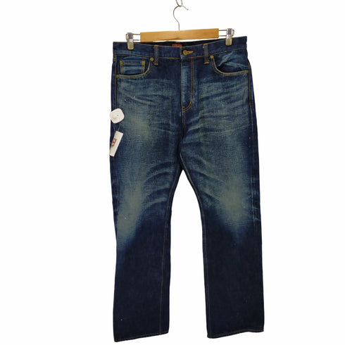 キャリー CALEE ペイント加工デニムパンツ メンズ 32