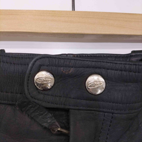 DMP HOMME バイカー レザーパンツ メンズ 46H