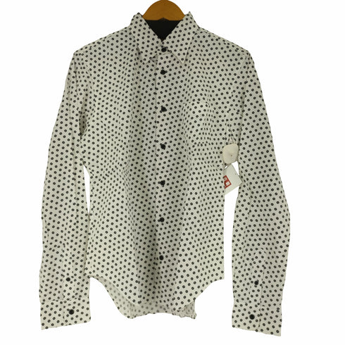 サバティーノ SABATINO レコード柄 L/S シャツ メンズ
