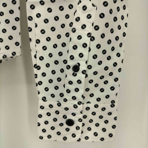 サバティーノ SABATINO レコード柄 L/S シャツ メンズ