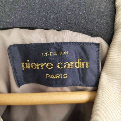 ピエールカルダン pierre cardin ステンカラーコート ライナー付き 裏地チェック柄 レディース
