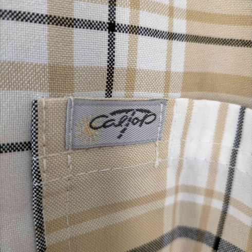 キャルトップ CALTOP USA製 半袖チェックシャツ メンズ