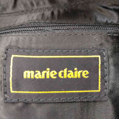 マリクレール marie claire スパンコール装飾 ハンドバッグ レディース
