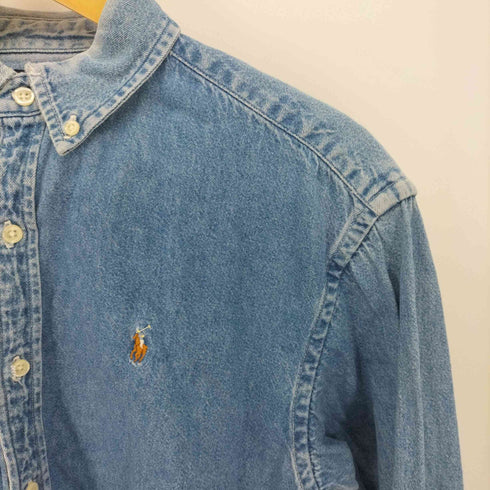 ラルフローレン RALPH LAUREN ポニー刺繍 BD デニム シャツ メンズ JPN:L