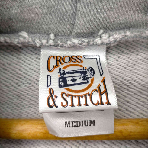 クロスステッチ CROSS STITCH プルオーバーパーカー メンズ M