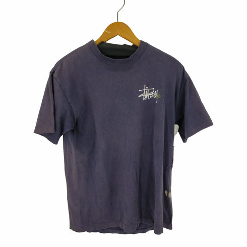 ステューシー Stussy 90s USA製 シングルステッチ ロゴプリント半袖Tシャツ メンズ JPN:M