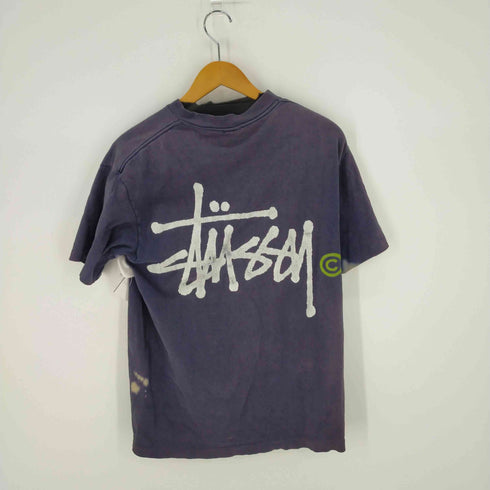ステューシー Stussy 90s USA製 シングルステッチ ロゴプリント半袖Tシャツ メンズ JPN:M