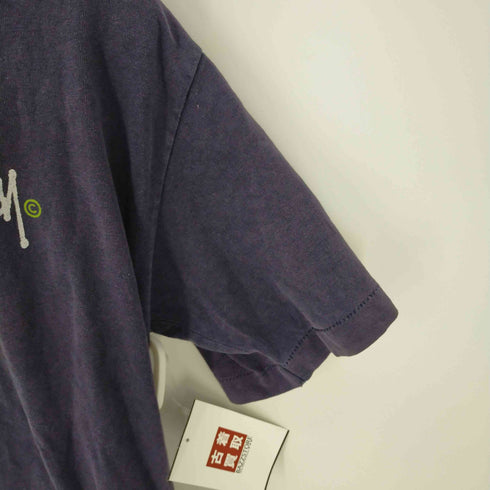 ステューシー Stussy 90s USA製 シングルステッチ ロゴプリント半袖Tシャツ メンズ JPN:M