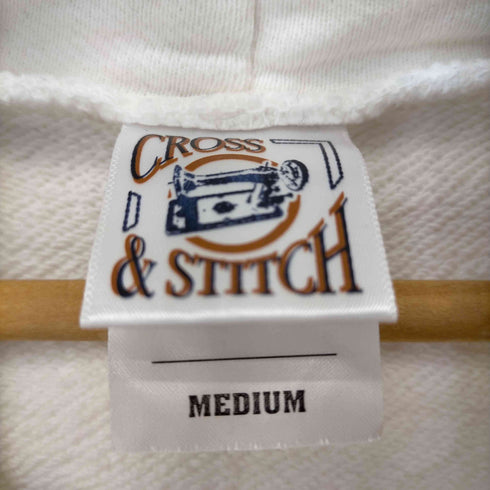 クロスステッチ CROSS STITCH レギュラーウェイト プルオーバーパーカー メンズ M