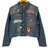 極度乾燥しなさい Superdry ワッペン デニムトラッカージャケット レディース UK:14