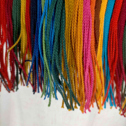 SDGs KNITTING INN マルチカラ―マフラー メンズ