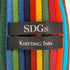 SDGs KNITTING INN マルチカラ―マフラー メンズ