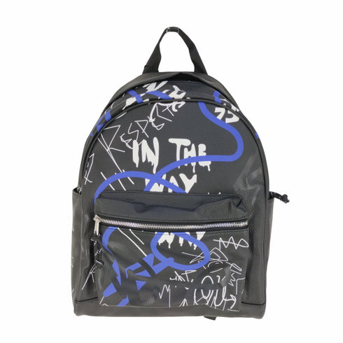 ザラ ZARA Graffiti Backpack グラフィティ プリント バックパック メンズ M