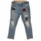 SIPER DRY ワッペン カットオフ デニムパンツ レディース US:28-29