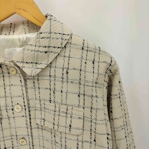 ジルスチュアート JILLSTUART ツイード ウィンドペン ジャケット ブルゾン レディース JPN:S