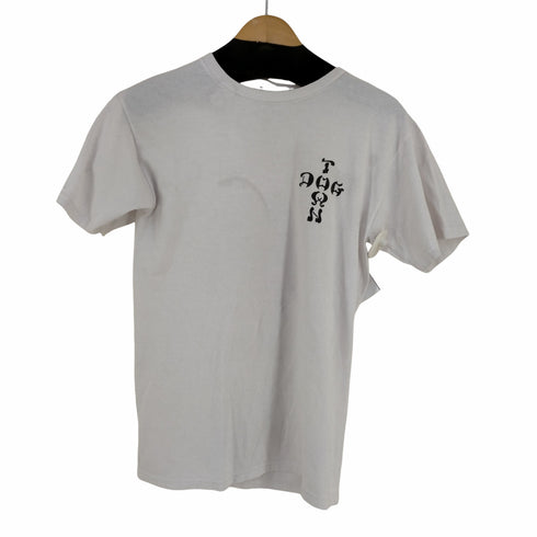 ドッグタウン DOG TOWN USA製 両面ロゴプリント クルーネックTシャツ メンズ JPN:S