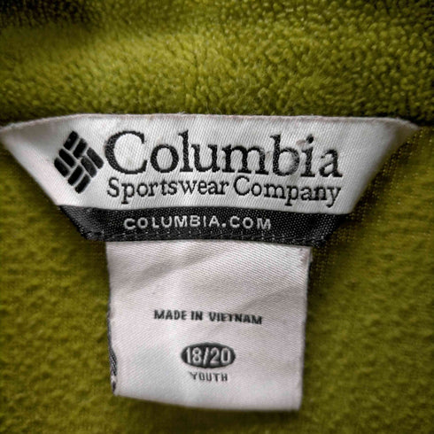 コロンビアスポーツウェア Columbia Sportswear 90s ロゴ刺繍フリースジャケット メンズ