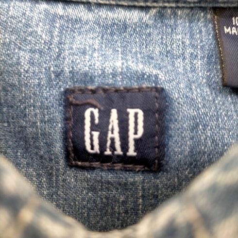 ギャップ Gap インドネシア製 OLD GAP デニムシャツ メンズ JPN:L