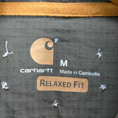 カーハート Carhartt RELAXED FIT リップストップワッペンシャツ メンズ JPN:M