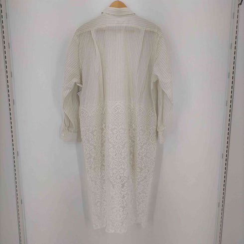 エイチビューティーアンドユースユナイテッドアローズ H BEAUTY & YOUTH UNITED ARROWS LACE SHIRT DRESS/シャツワンピース レディース