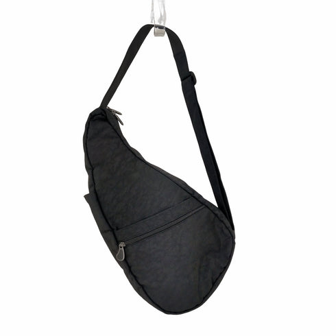 ヘルシーバックバッグ Heaithy Back Bag テクスチャードナイロン ショルダーバッグ レディース