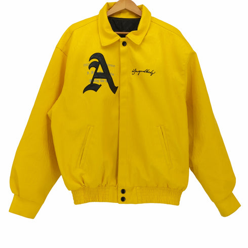 アフューグッドキッズ A FEW GOOD KIDS フェイクレザーレーシングジャケット メンズ import:XL