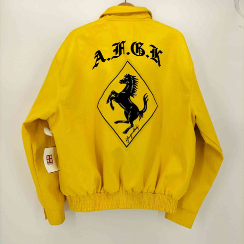 アフューグッドキッズ A FEW GOOD KIDS フェイクレザーレーシングジャケット メンズ import:XL