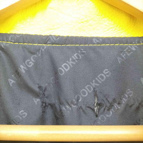 アフューグッドキッズ A FEW GOOD KIDS フェイクレザーレーシングジャケット メンズ import:XL