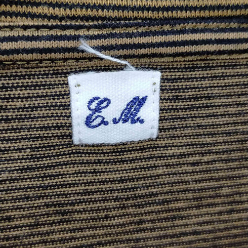 マテリオ Ets.MATERIAUX Micro border T-shirt メンズ JPN:2