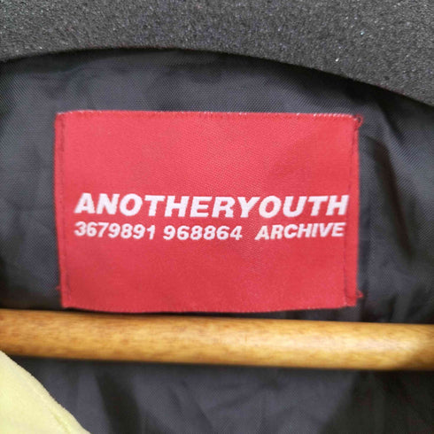 アナザーユーズ ANOTHERYOUTH バーシティジャケット スウェード切替ブルゾン メンズ