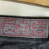 リーバイス Levis MADE IN FRANCE 901 Tapered Denim Pants ブラックデニムパンツ レディース W32L32