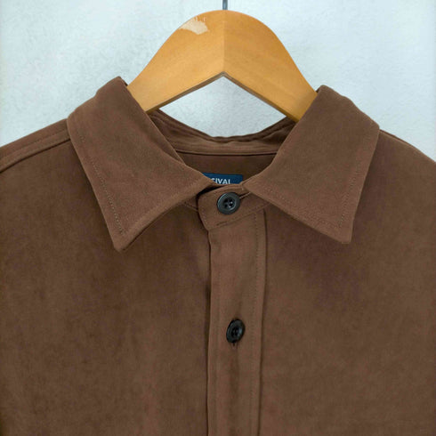 オーチバル ORCIVAL 22AW サテンムースCPOシャツ メンズ JPN:S