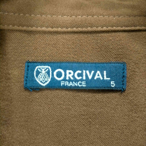 オーチバル ORCIVAL 22AW サテンムースCPOシャツ メンズ JPN:S